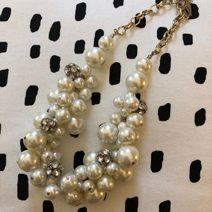Loft Pearl Statement Necklace